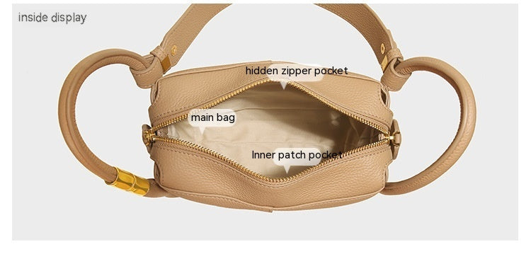 Genuine Leather Bag Tote Bag Shoulder Bag Underarm Bag
