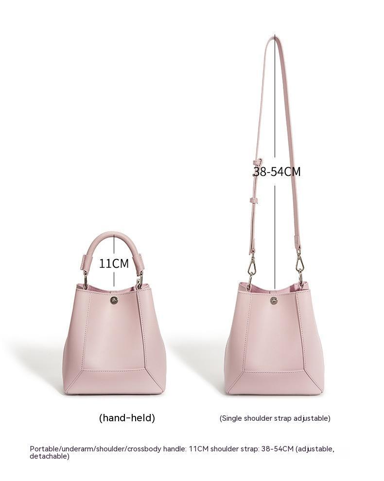 Genuine Leather Tote Bag Shoulder Bag Crossbody bag  Bucket Bag