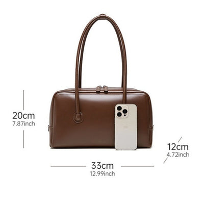 Genuine Leather Shoulder Bag - Boston Portable Design 3 in 1 Fashion Women Anti-Theft Backpack