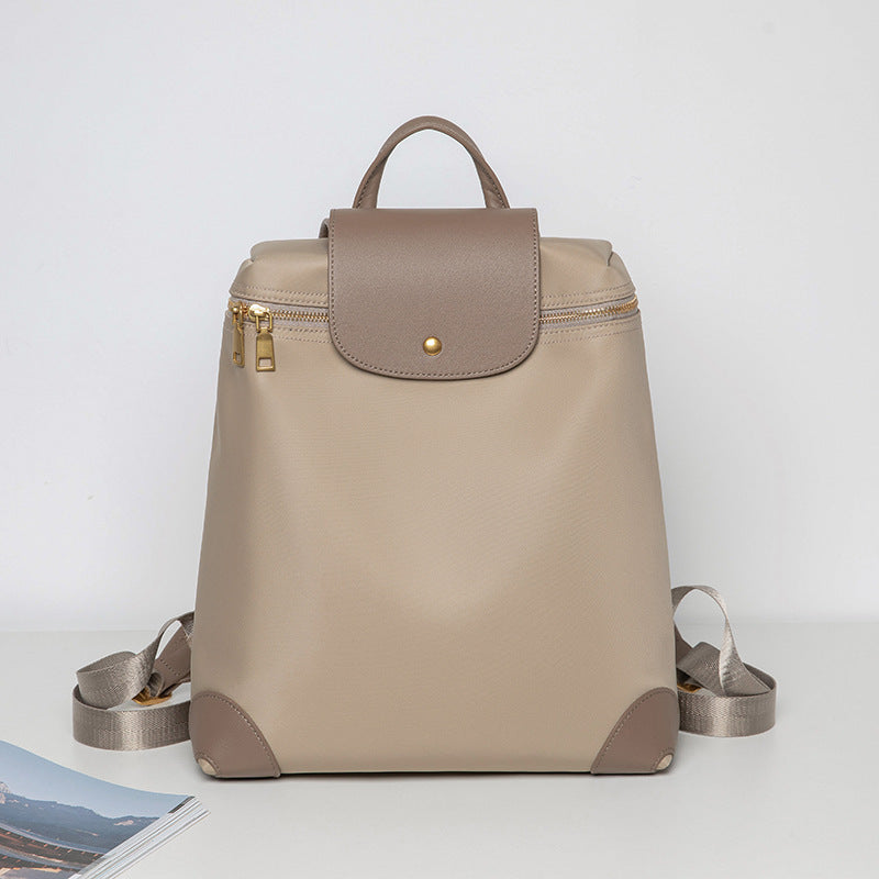 Nylon Canvas Backpack Casual Shoulder Hand-carrying Traveling Bag