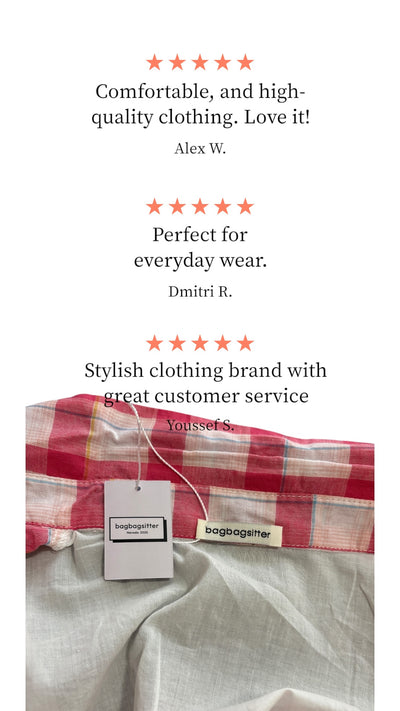 Women Plaid Shirt Summer Top Short Sleeves Thin Plaid Top