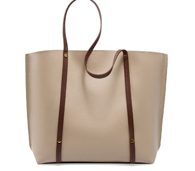 Genuine Soft Leather Large Capacity Totes Bag Shoulder Bag