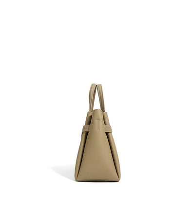 Authentic Leather Tote Bag - Versatile Shoulder and Crossbody Bag Authentic Leather Tote Bag