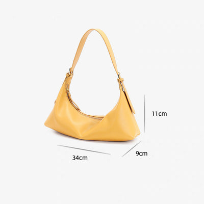 French Style  Underarm Bag Women Handbag Simple Shoulder Bag