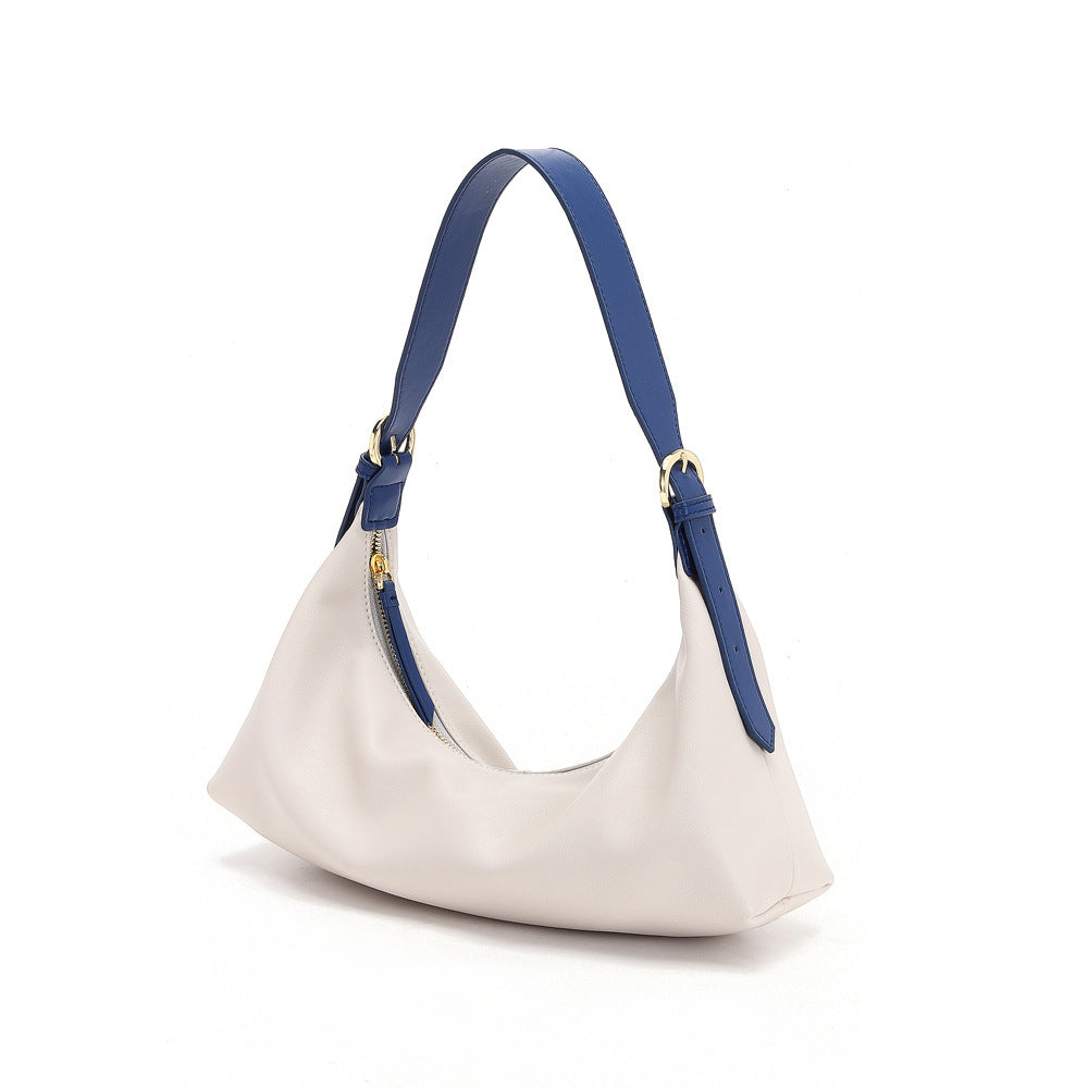 French Style  Underarm Bag Women Handbag Simple Shoulder Bag