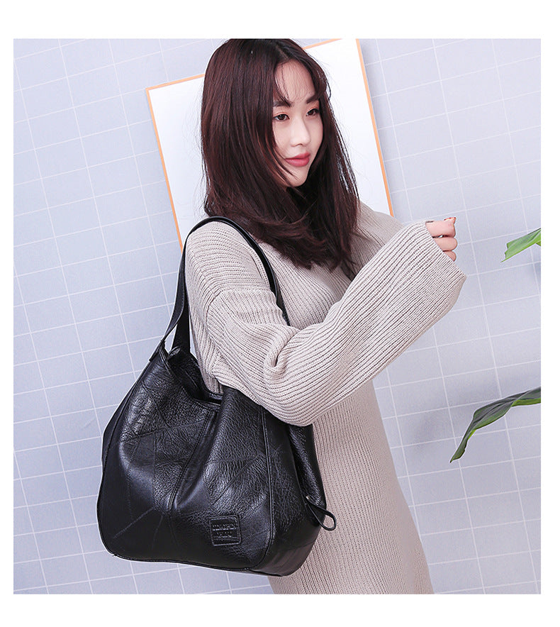 Vegan Handbags - Soft Leather Tote Bag for Stylish Everyday Use Vegan Leather Soft leather shoulder bag