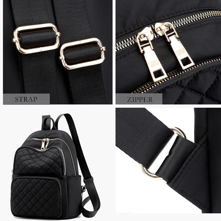 Nylon Women's Backpack for Stylish and Functional Daily Use Nylon Backpack Women Backpack