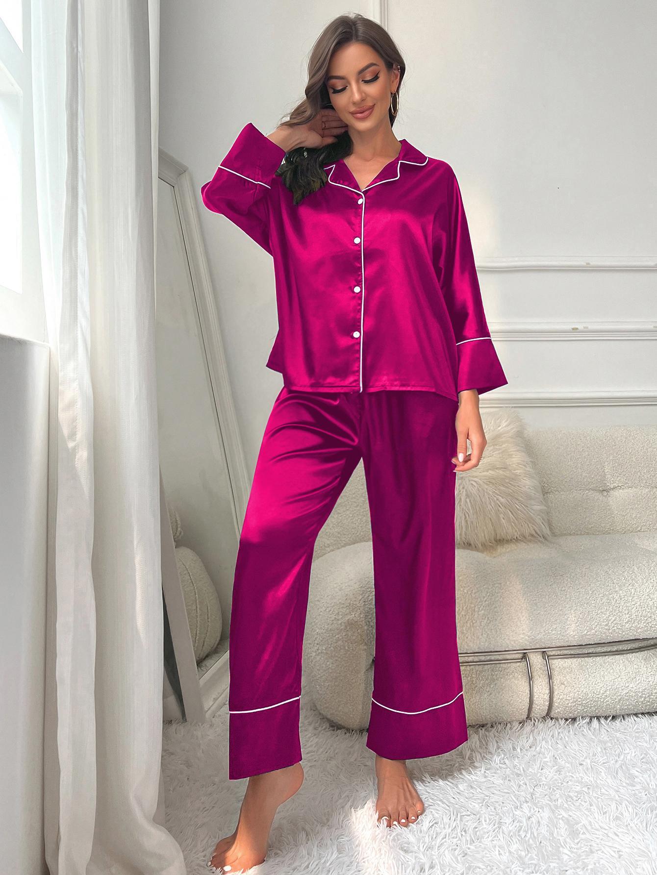 Home Wear Women's Long-sleeved Pajama Pants