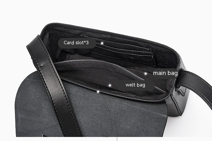 Genuine Leather Crossbody Bag - Small Square Woven Shoulder Bag Genuine Soft Leather Woven Small Square