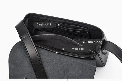 Genuine Leather Crossbody Bag - Small Square Woven Shoulder Bag Genuine Soft Leather Woven Small Square