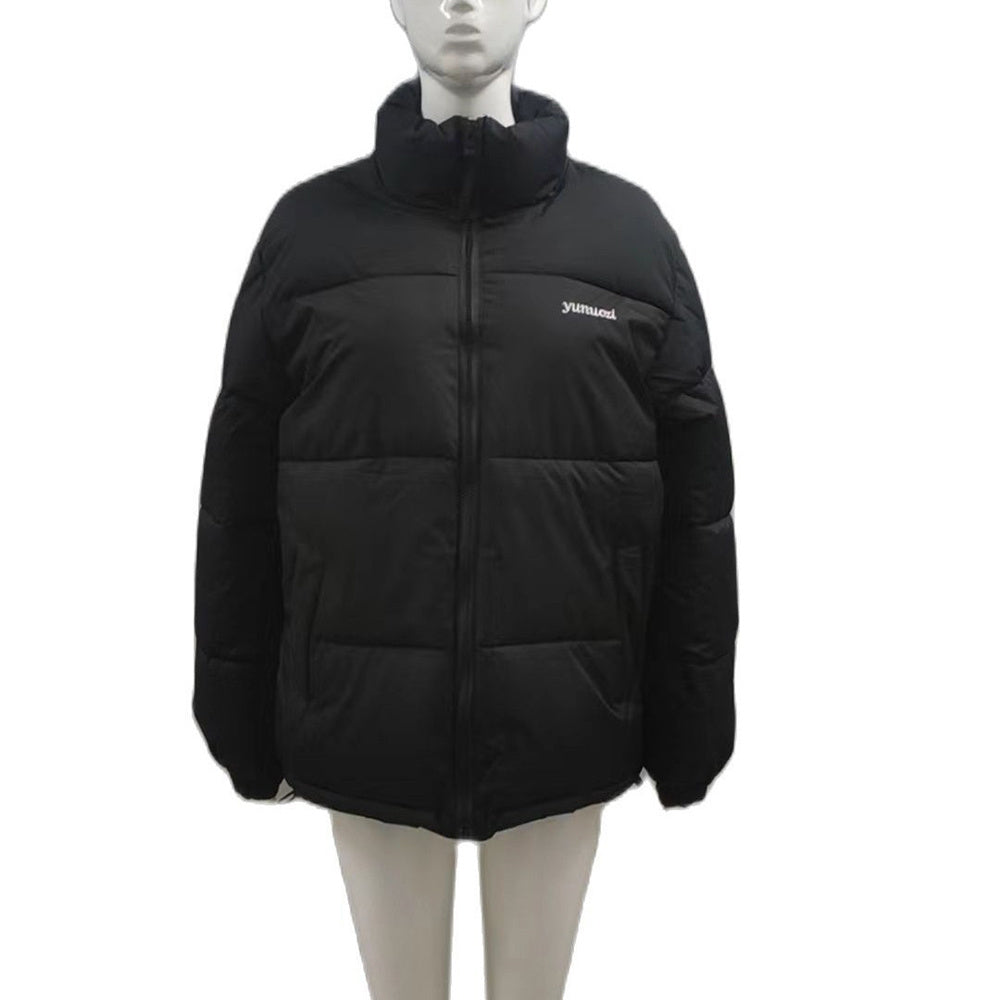 Winter Coat Casual Windproof Down Mix Cotton Jacket  Thickened Jacket