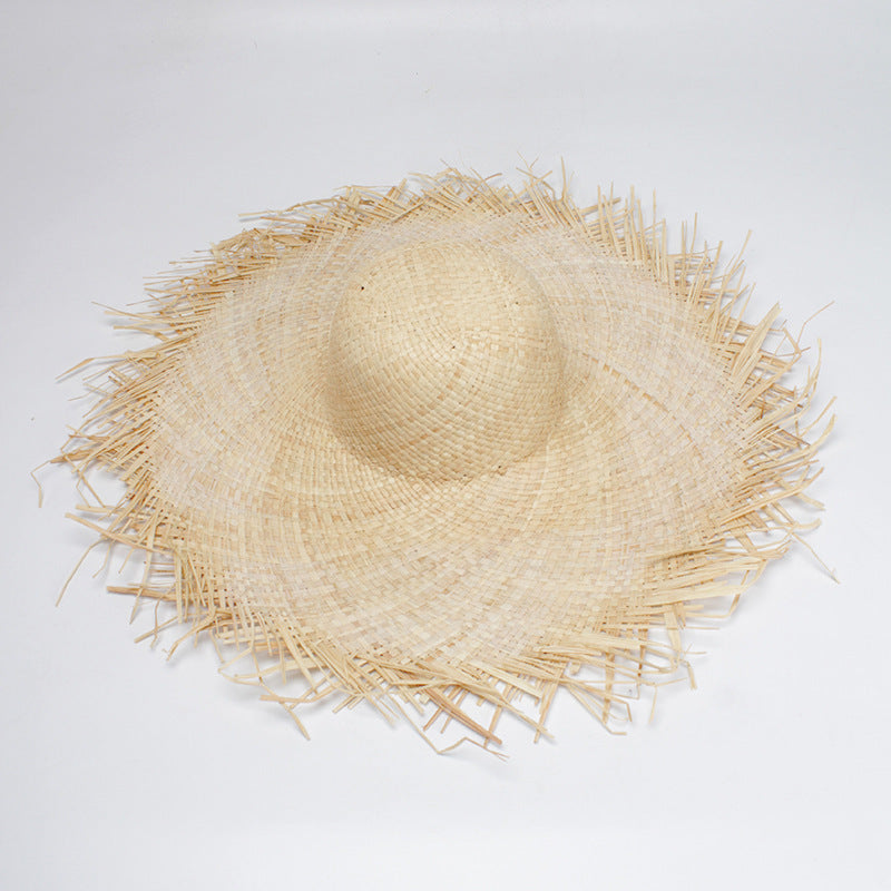 Beach Hat Sun Hat Big Brim Straw Hat