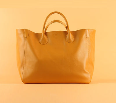 Genuine Leather  Women Tote Bag