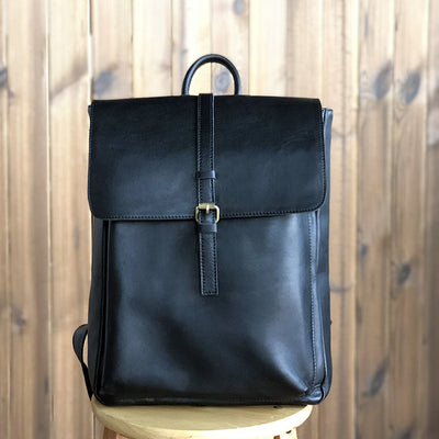 Casual  Genuine Leather backpack