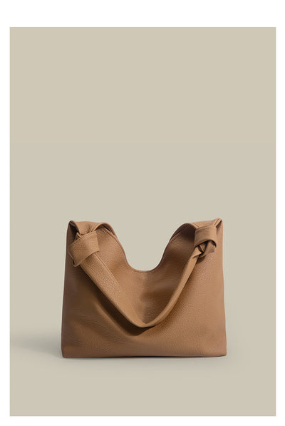 Vegan Leather Tote Bag | Large Capacity Shoulder Bag Vegan Soft Leather Tote Bag Shoulder Ba