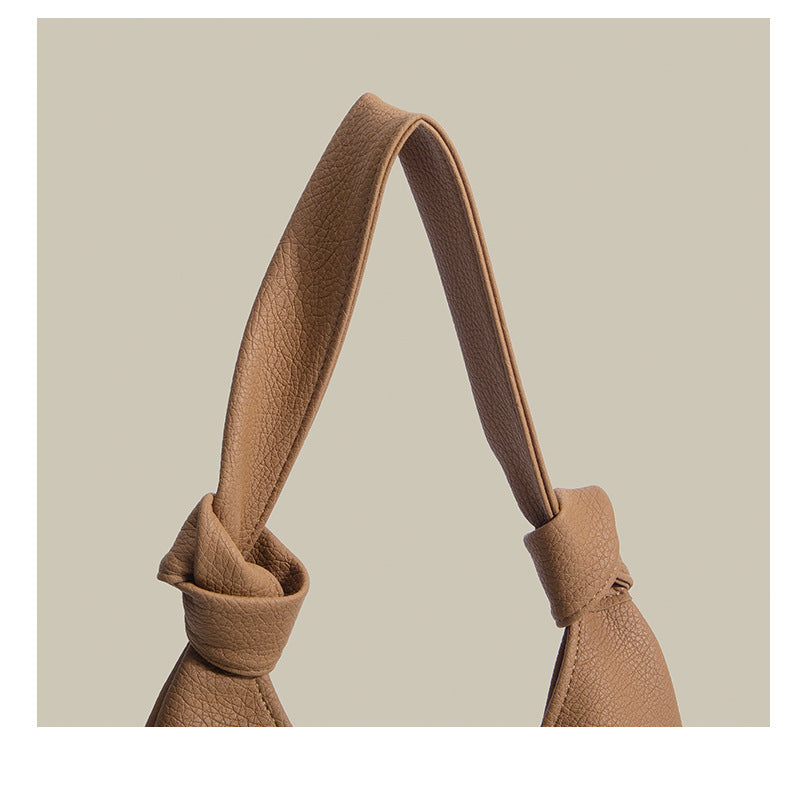 Vegan Leather Tote Bag | Large Capacity Shoulder Bag Vegan Soft Leather Tote Bag Shoulder Ba