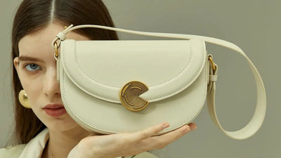 Genuine Leather Tote Bag - Versatile Shoulder and Crossbody Design Genuine Leather Shoulder Bag Tote Bag Cr
