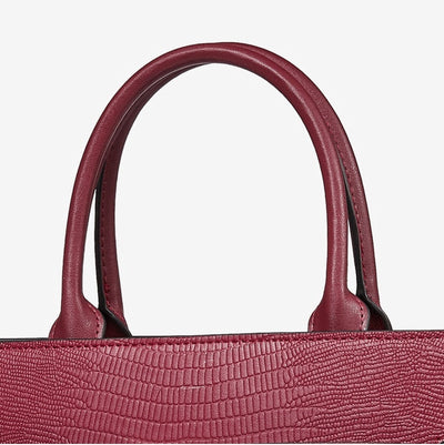 Genuine Leather Tote Bag - Large Capacity Underarm Crossbody Shoulder Bag Genuine Leather Tote Bag Large Capacity