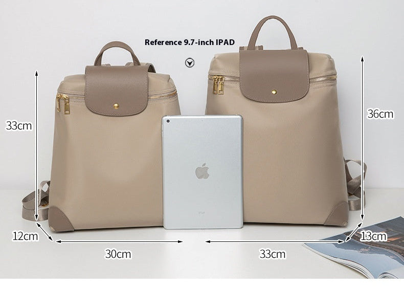 Nylon Canvas Backpack for Casual Shoulder Carrying and Traveling Lightweight Nylon Canvas Backpack Casual Shoulder Ha