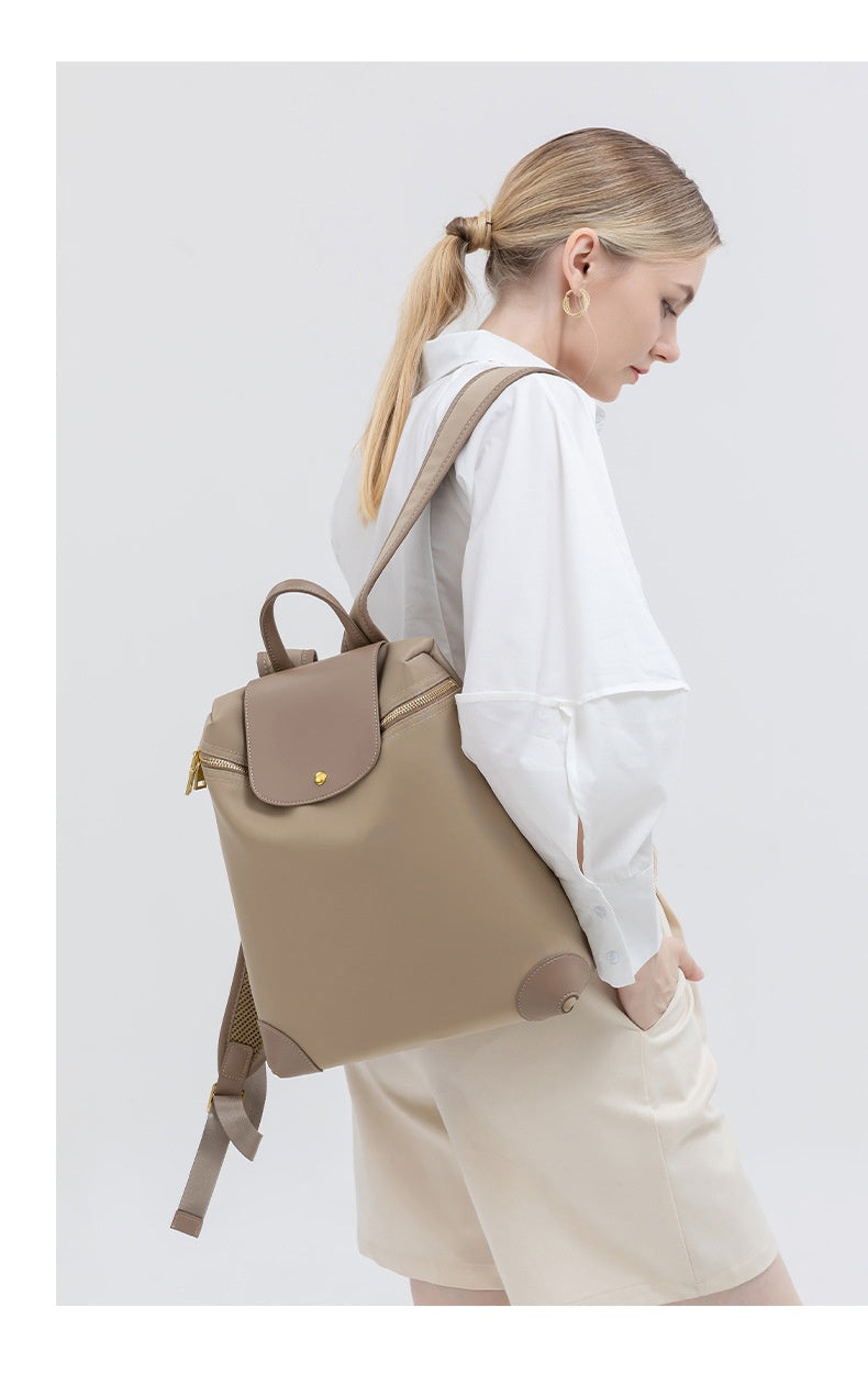 Nylon Canvas Backpack for Casual Shoulder Carrying and Traveling Lightweight - Bagbagsitter