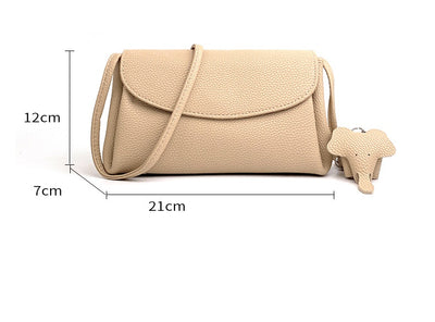 Genuine Leather Crossbody Bag for Underarm and Shoulder Use Genuine Leather Bag Underarm Crossbody