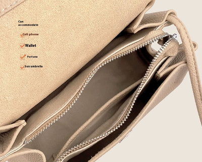 Genuine Leather Crossbody Bag for Underarm and Shoulder Use Genuine Leather Bag Underarm Crossbody