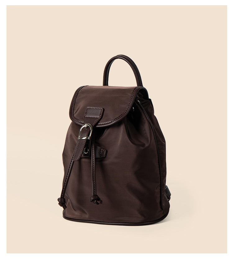 Nylon Drawstring Backpack - Versatile Lightweight Large Capacity Design Nylon Drawstring Backpack Versatile La