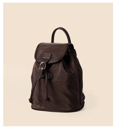 Nylon Drawstring Backpack - Versatile Lightweight Large Capacity Design Nylon Drawstring Backpack Versatile La