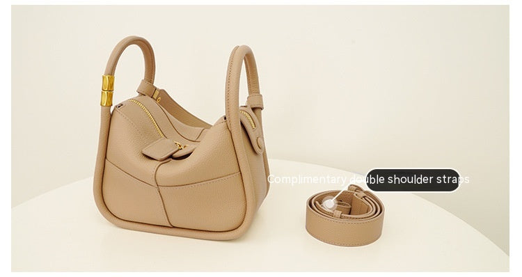 Genuine Leather Tote Bag - Versatile Shoulder and Underarm Bag Genuine Leather Bag Tote Bag Shoulder Ba
