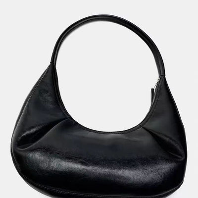 Vegan Leather Shoulder Bag - Selenodont Underarm Tote Bag Vegan Leather Selenodont Shoulder Bag Un