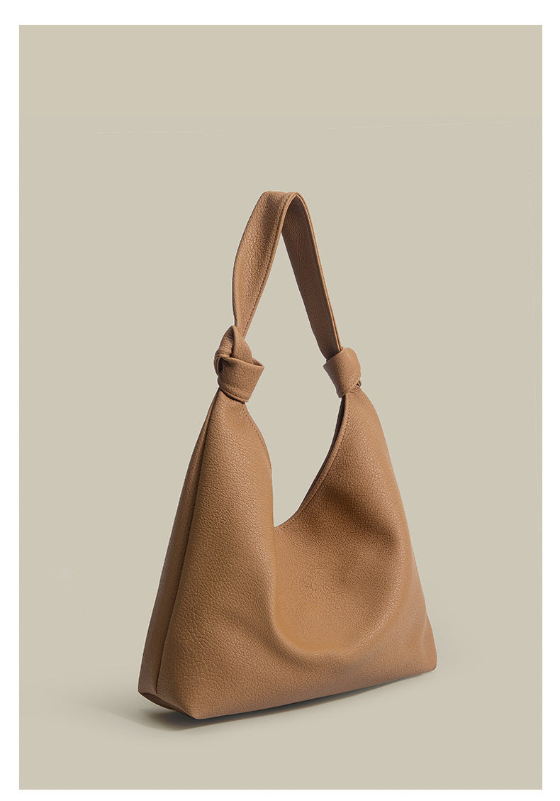 Vegan Soft Leather Tote Bag  Shoulder Bag Large Capacity