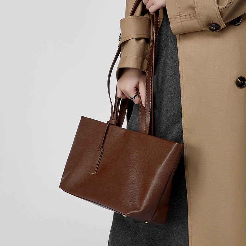 Genuine Leather Bag Underarm Bag Shoulder Bag Crossbody Bag