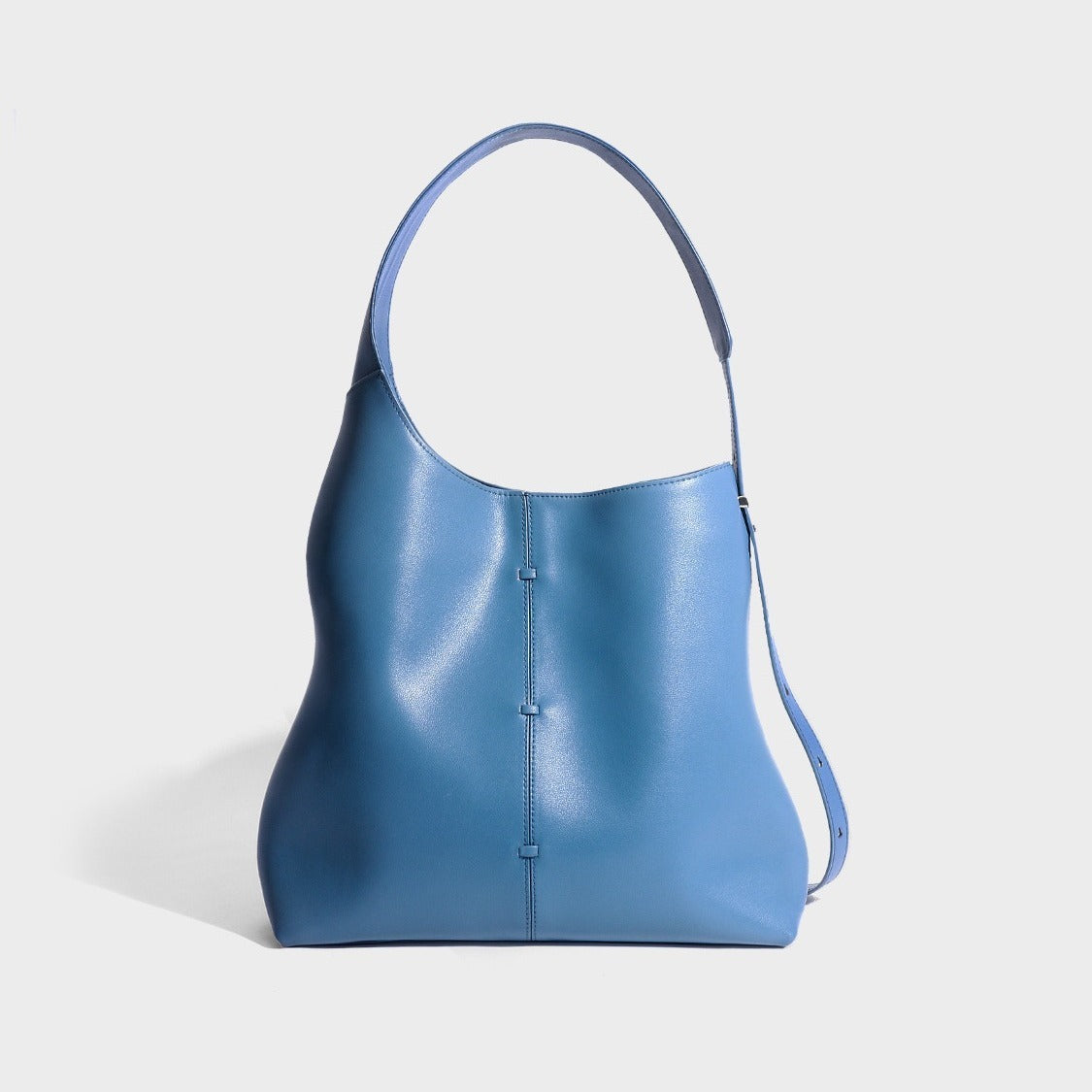 Genuine Leather Shoulder Bag - Large Capacity Underarm Design 3 in 1 Fashion Women Anti-Theft Backpack