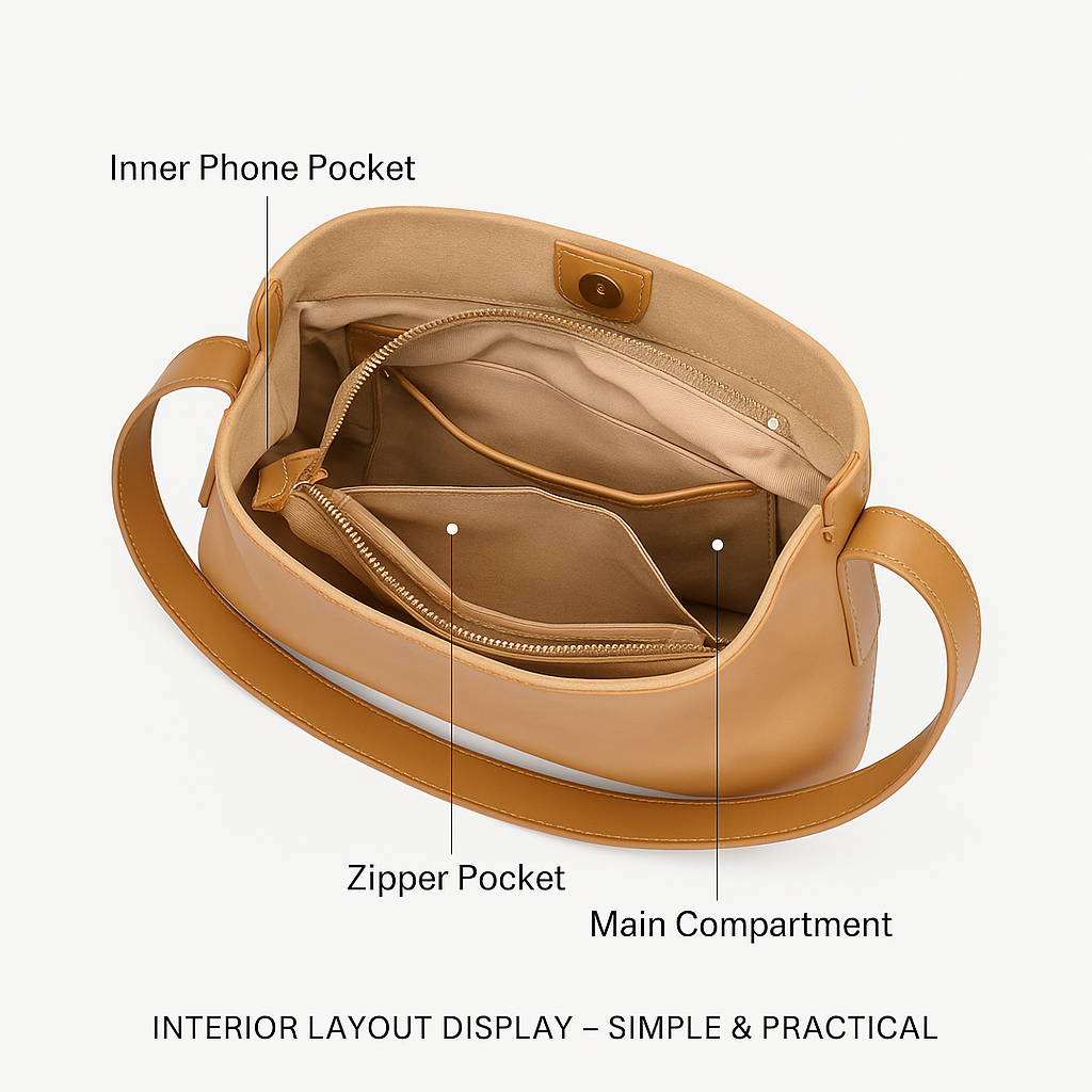 Women's Leather Crossbody Bag - Stylish & Versatile Genuine Leather Shoulder Handbag 3 in 1 Fashion Women Anti-Theft Backpack