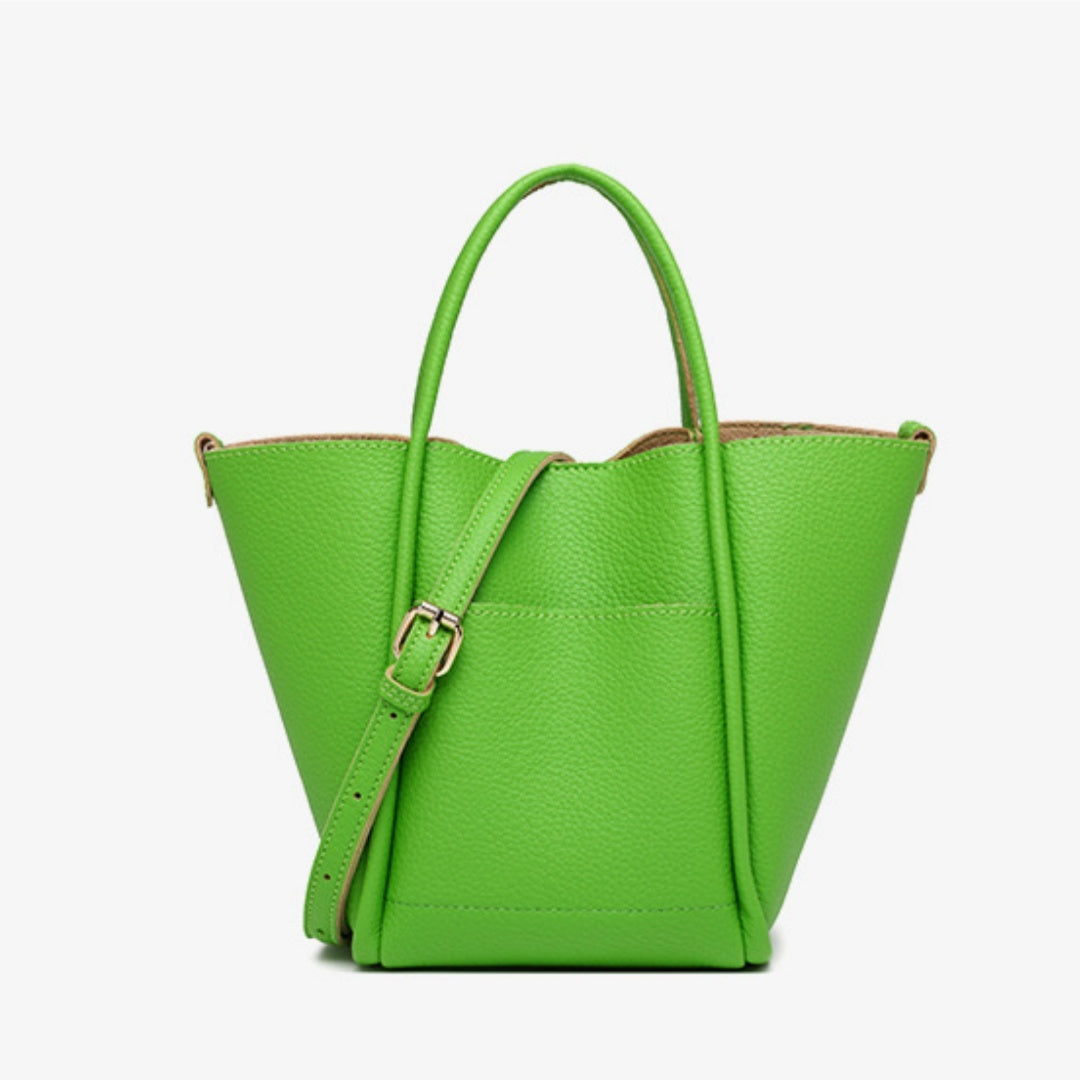 Vegan Leather Tote Bag Shoulder Bag Large Capacity Crossbody Bag Underarm Bag