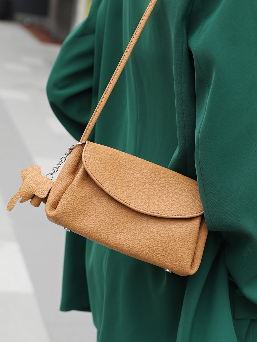 Genuine Leather Bag  Underarm Crossbody Bag  Shoulder Bag