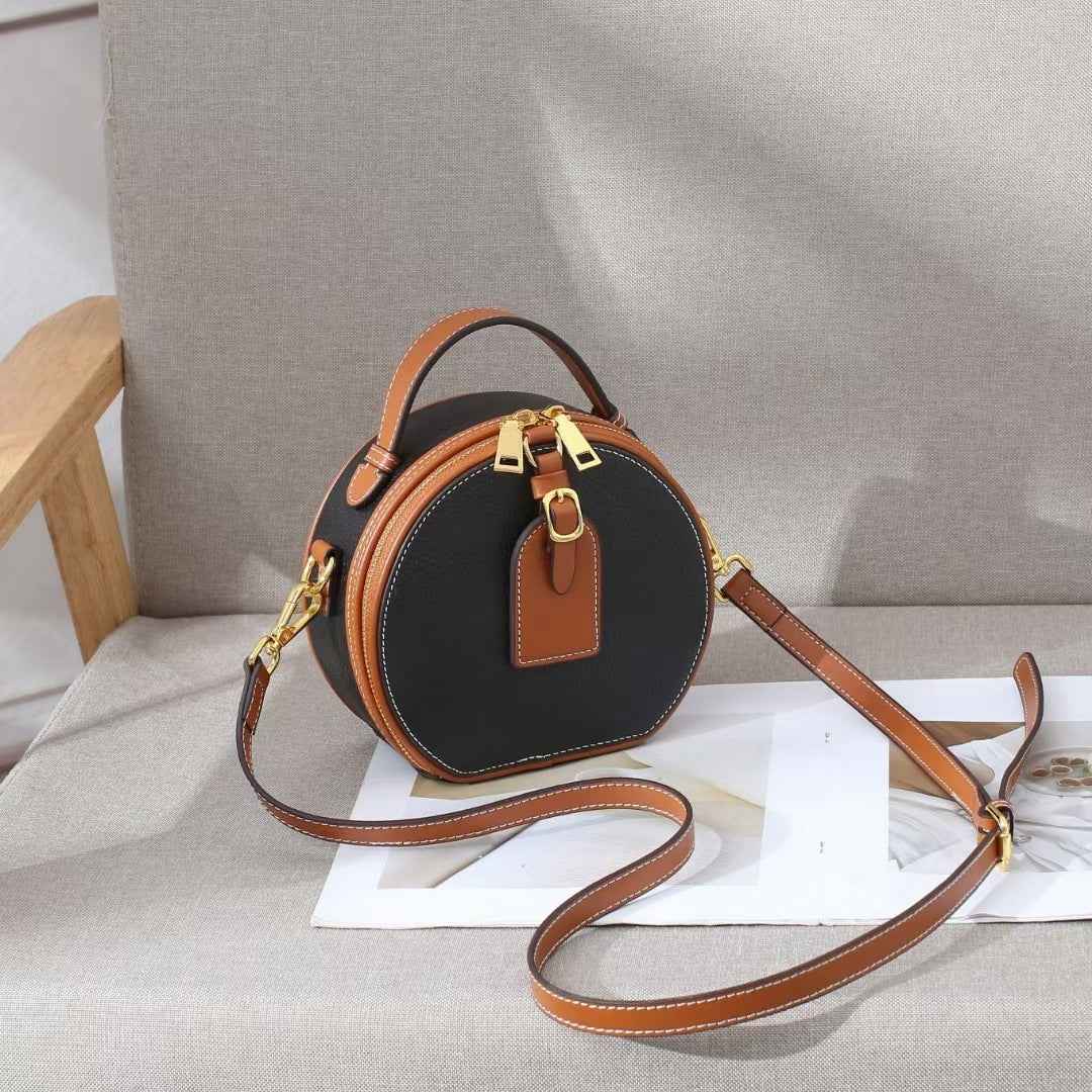 Genuine Leather Small Tote Bag Shoulder Bag Crossbody Bag