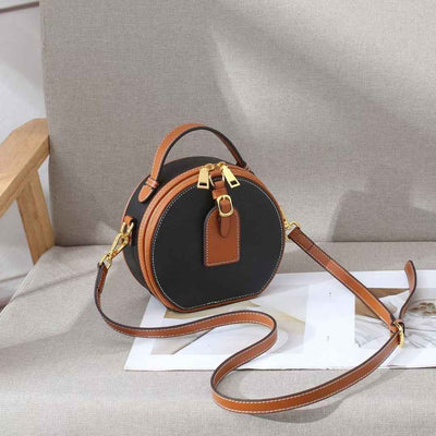 Genuine Leather Small Tote Bag Shoulder Bag Crossbody Bag