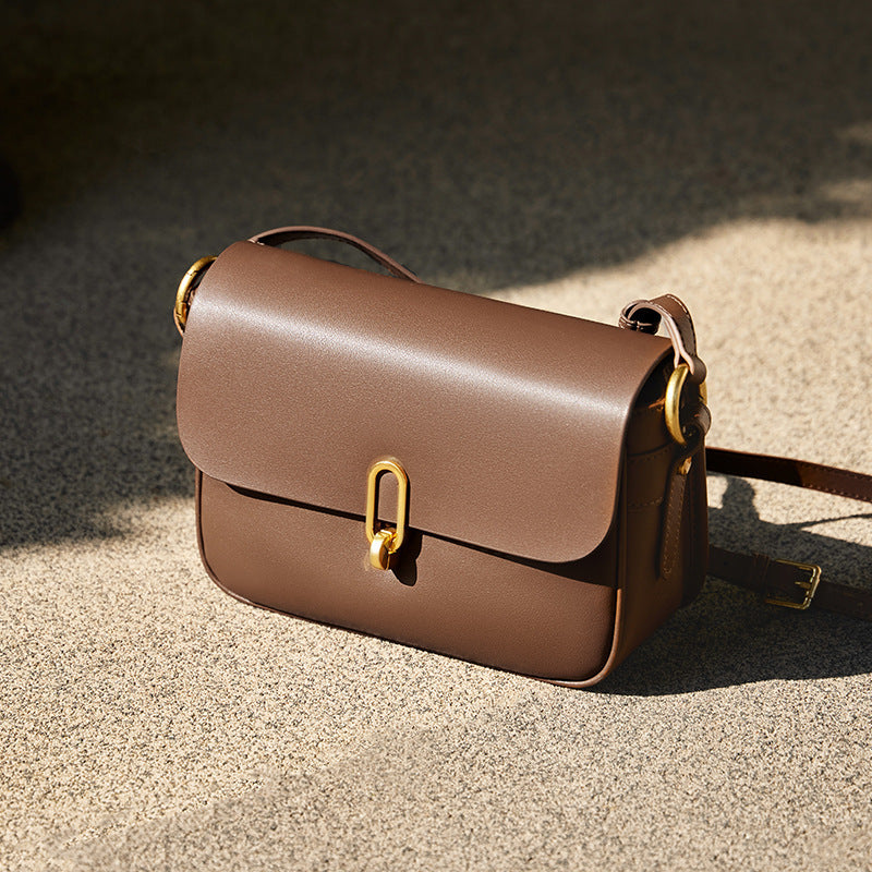 Genuine Leather Crossbody Shoulder Bag Underarm Bag Tote Bag