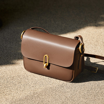 Genuine Leather Crossbody Shoulder Bag Underarm Bag Tote Bag