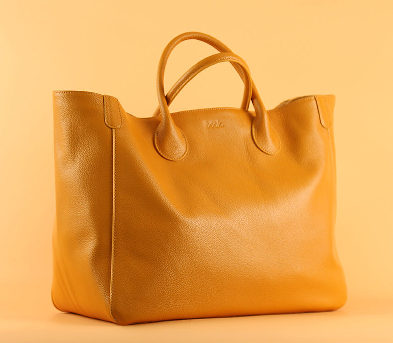 Genuine Leather  Women Tote Bag