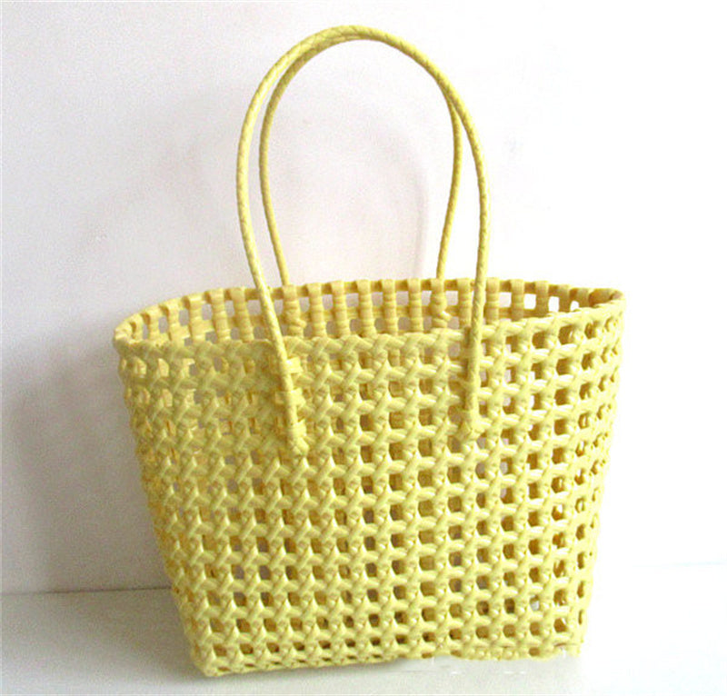 Women's Basket Bag Straw Tote Bag