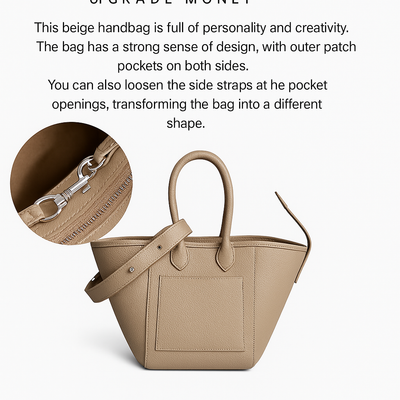 Genuine Leather Vegetable Basket Bag Bucket Bag Shoulder Bag Crossbody Tote Bag