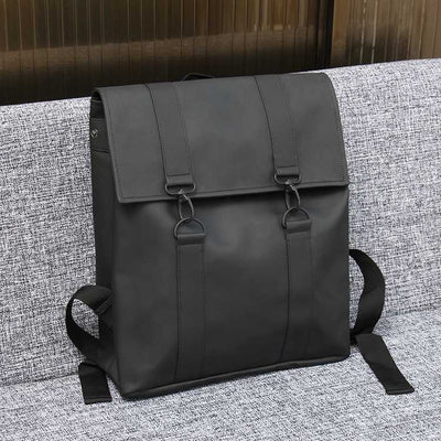 Vegan Leather Backpack waterproof rain backpack