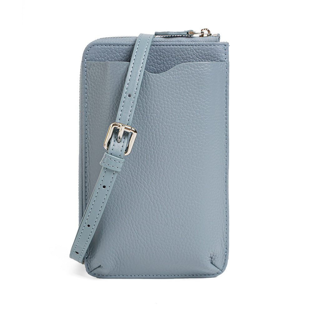 Genuine Leather Phone Crossbody Shoulder Bag