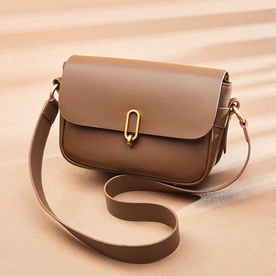 Genuine Leather Crossbody Shoulder Bag Underarm Bag Tote Bag