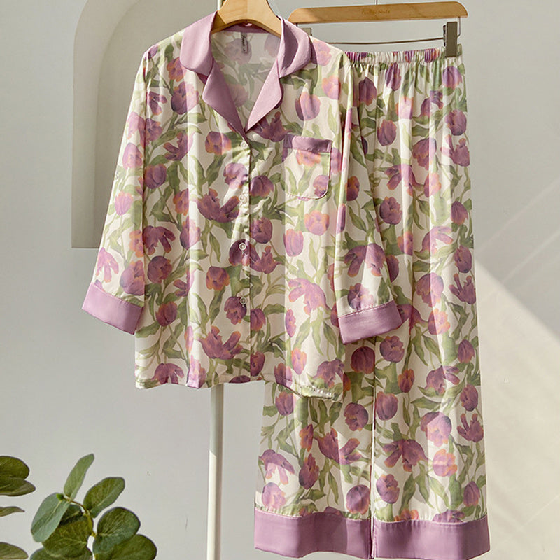 Tulip Pajamas Set For Women