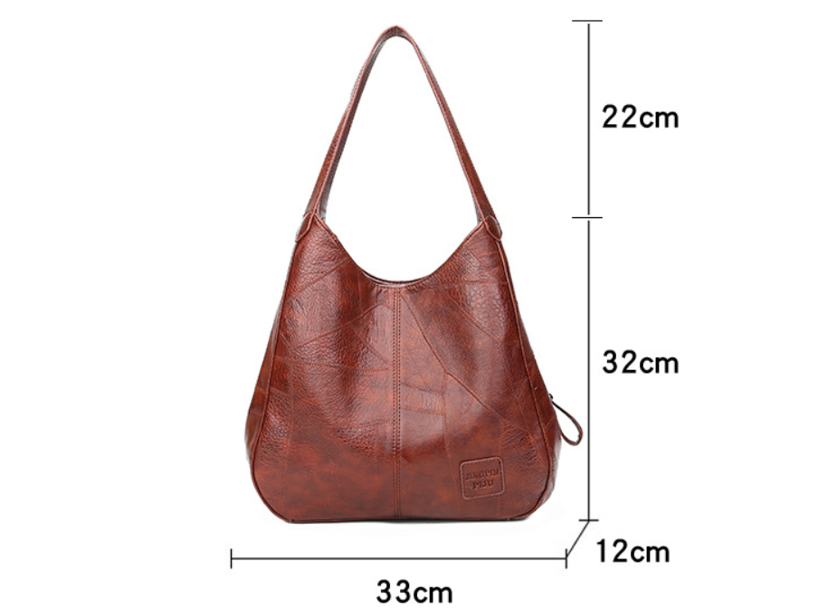 Vegan Handbags - Soft Leather Tote Bag for Stylish Everyday Use Vegan Leather Soft leather shoulder bag