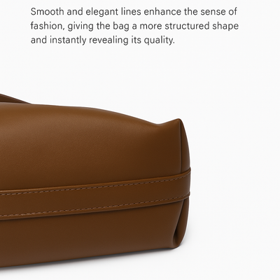 Genuine Leather Shoulder Bag  Large-capacity Crossbody Bag