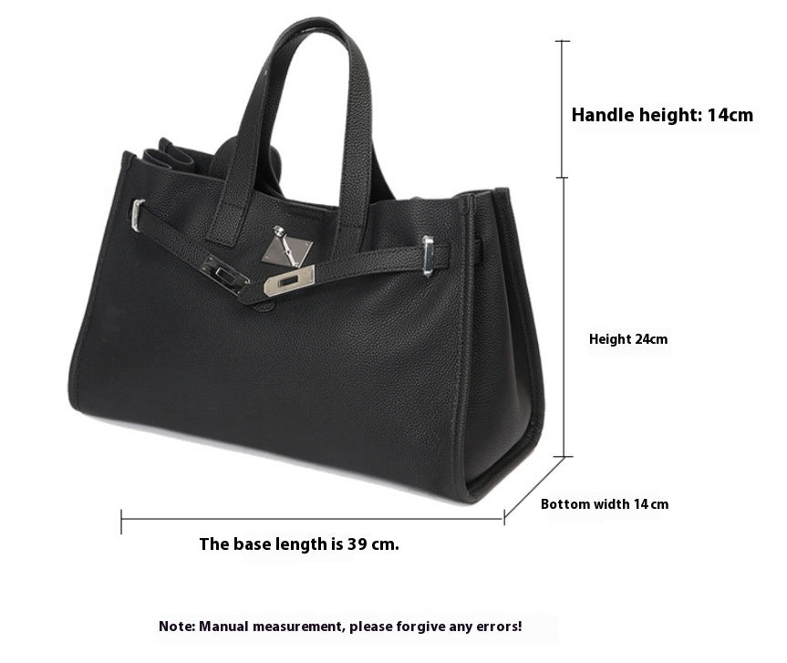 Genuine Leather Crossbody Bag with Locker Design and Large Capacity 3 in 1 Fashion Women Anti-Theft Backpack